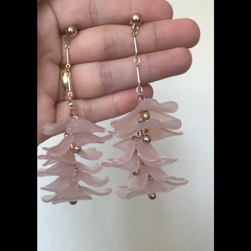 Fashion earrings pink 🌸